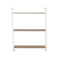 8781 - Emery Wall Shelf - 3 Shelf 26" White