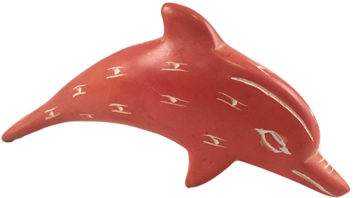 Dolphin Soapstone Animal - CAAN1044