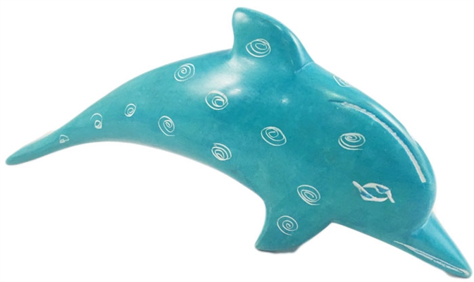 Dolphin Soapstone Animal - CAAN1047