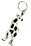 Giraffe Cow Bone Key Ring - CAKR1149