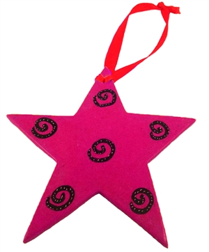 Star Soapstone Ornament - CHOR1032