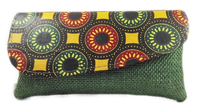 Rectangle Fabric Clutch - PRCL1036