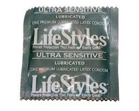 LifeStyles Ultra Sensitive Lubricated Condom