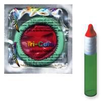 Kamelon Tri-Color Condom Assortment