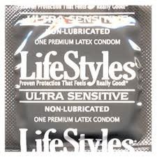 LifeStyles Ultra Sensitive Non-Lubricated Condom