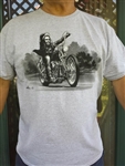 Short Sleeve Cruzin Mann T-Shirt with Logo Face On Back