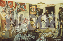 David Mann Road Vultures Poster Print