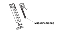 Hammerli Forge H1 Walther Umarex 1911 22 Factory Replacement Magazine Spring | 570.60.04.1 | mag spring | magazine spring