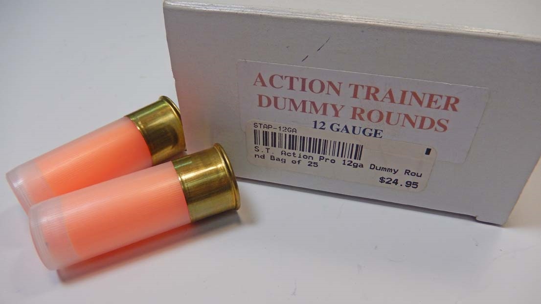  St Action Pro 12GA Gauge Shotgun Safety Trainer Cartridge  Dummy Shell Rounds with Brass Case, Orange, 10 Pack : Sports & Outdoors