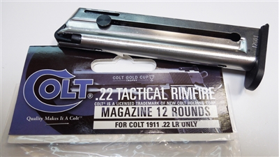 Colt 1911 22lr factory 12 round magazine