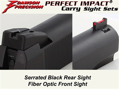 Fiber front sight | GSG sight set | SIg 1911 Sight Set | 1911-22 pistol | fiber optic | sight set | gsgparts | 22lrupgrades