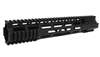 Ar15 free float rail .223 5.56mm rifle carbine forearm 12" carbine rifle tacfire