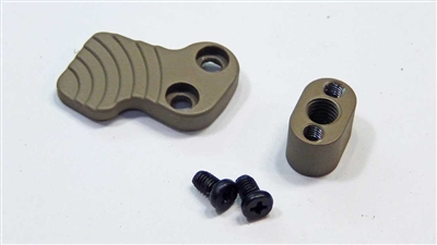 AR15 extended magazine release | AR-15 magazine | AR15 magazine button | desert | coyote tan | fde