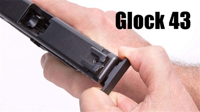 TacRack Back Plate for G43 / G43x and G48 Glock Pistols, All Calibers