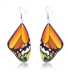 butterfly wing earrings