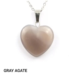 genuine stone pendant necklace