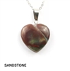 genuine stone pendant necklace