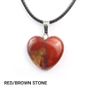 genuine stone pendant necklace
