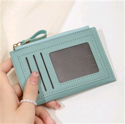 Light blue/green wallet