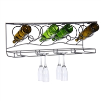 Wine Bar Wall Rack