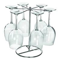 Wine Glass Drying Rack, 6 Stems