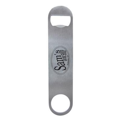 Custom Bar Blade Bottle Opener, Bulk