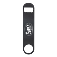 Custom Bar Blade Bottle Opener, Bulk Black