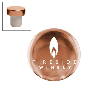 Custom Aluminum Stopper, Copper, Bulk