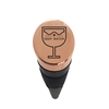 Custom Zocco Rubber Stopper, Copper Top