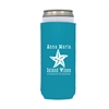 Custom Slim Coolies, Light Blue, Bulk