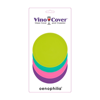 Vino Cover, Set of 4 Assorted, Carded