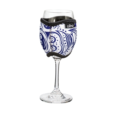 Vino Hug, Blue & White, Bulk