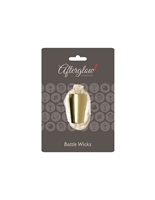 Afterglow Brass Wick, Carded