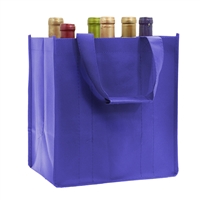 Vino Sack 6-Bottle Bag, Blue