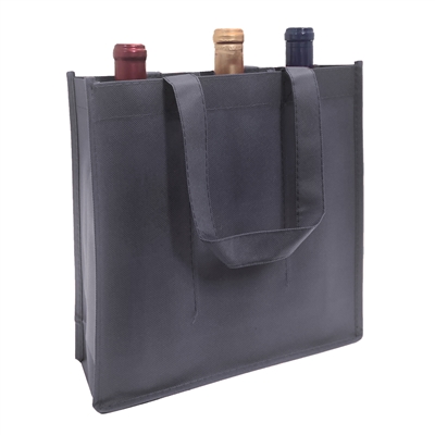 Vino Sack 3-Bottle Black