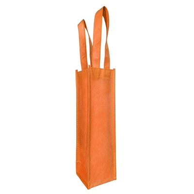 Vino Sack 1-Bottle Bag, Orange