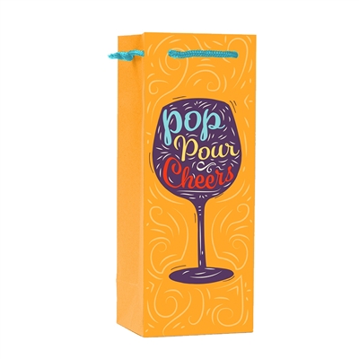 Wine Bag, Pop Pour Cheers