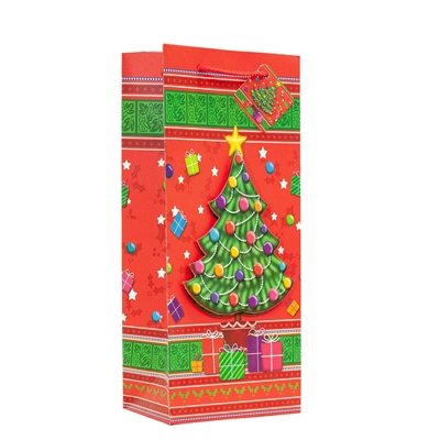 Holiday Bag, Yuletide Christmas Tree