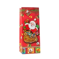 Holiday Bag, Jolly Santa Claus 3d