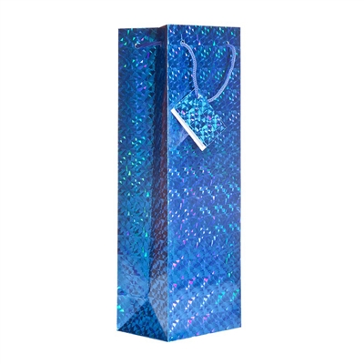 Wine Bag, Hologram, Blue