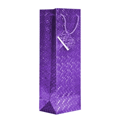 Wine Bag, Hologram, Purple