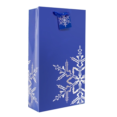 Holiday Bag,  2-Bottle Royal Snowflake