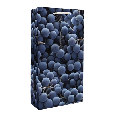 Wine Bag 2-Bottle, Wine Grapes
