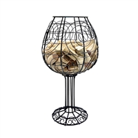 Metal Cork Collector, Wine Glass