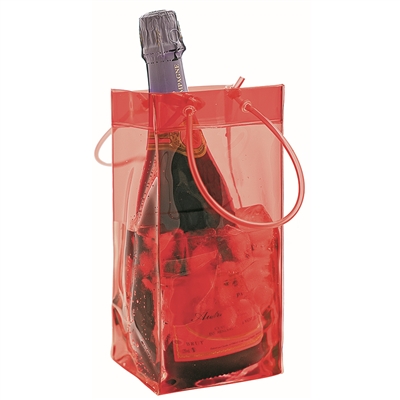 Ice Bag, Red Transparent