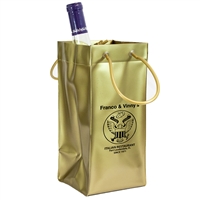 Custom Ice Bag, Gold Opaque