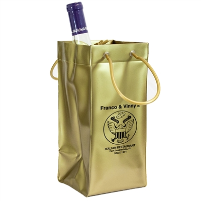 Custom Ice Bag, Gold Opaque