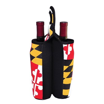 Maryland Flag 2-Bottle Tote