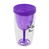 Custom Traveling Tumbler, Purple