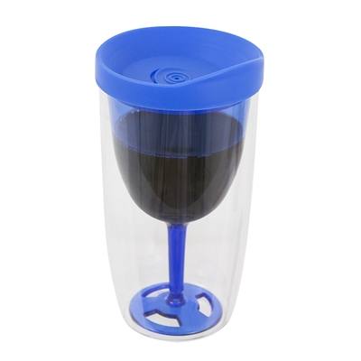 Traveling Tumbler, Blue